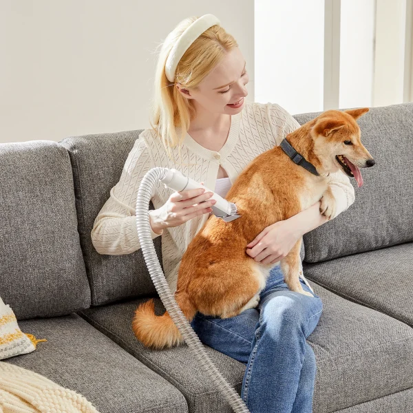 Cordless Pet Grooming Vacuum Clippers