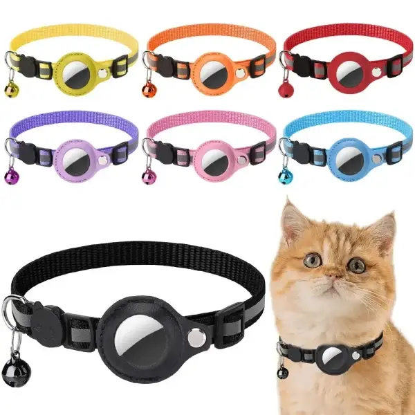 Reflective AirTag Cat Safety Collar