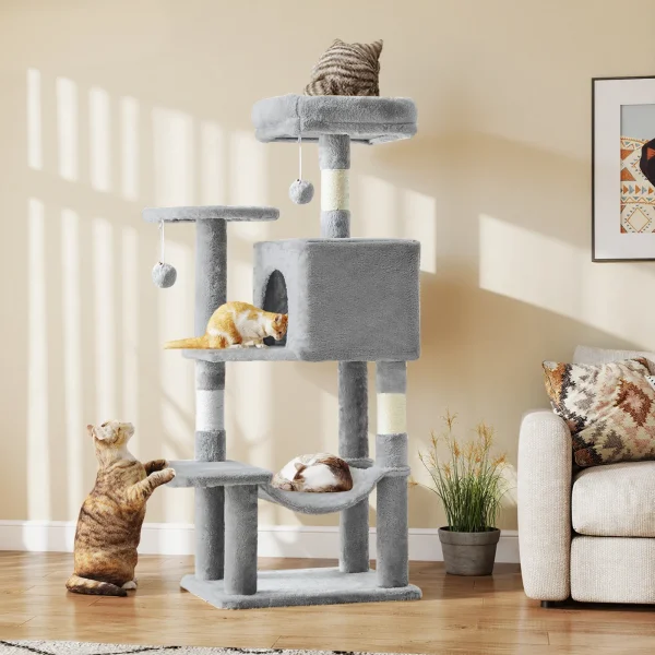 Indoor Cat Scratching Climbing Tree