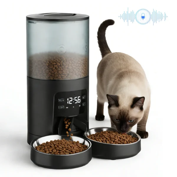 6L Automatic Dual Pet Feeder