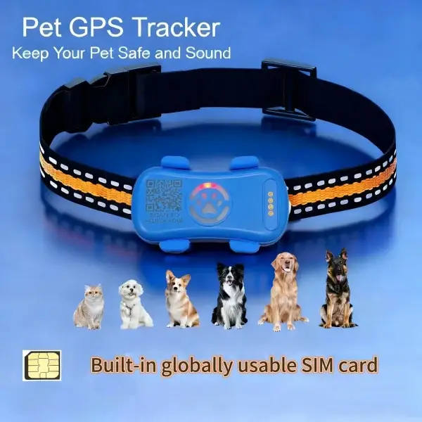 GPS Pet Tracker Real-Time Anti-Lost Locator