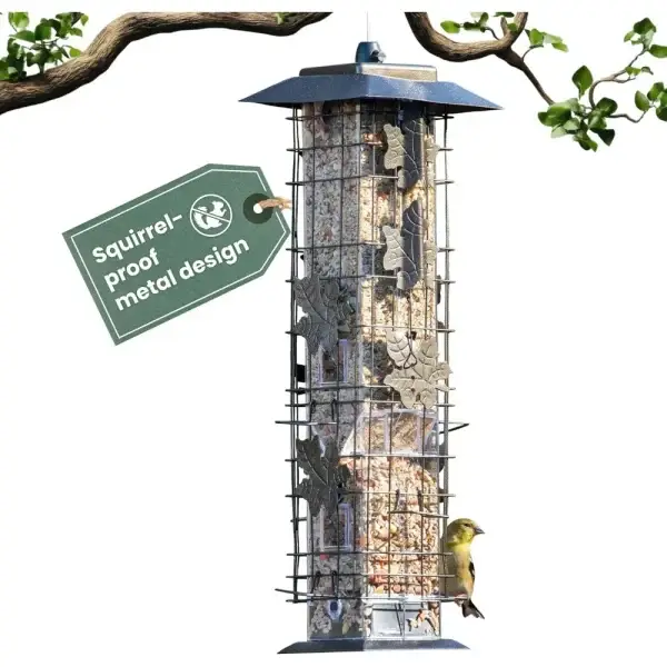 Squirrel Proof Weight Activated Bird Feeder